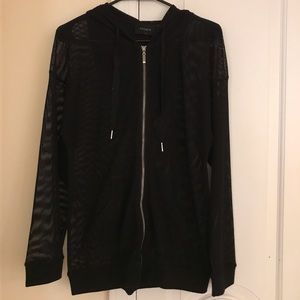 Mesh hoodie